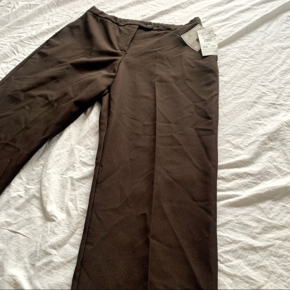 Vintage Straight Leg Brown Trousers (Made in Canada) - Picture 2 of 5